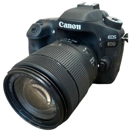 Canon EOS 80D with EF-S 18-135mm IS USM lens - Visual Artists Ireland