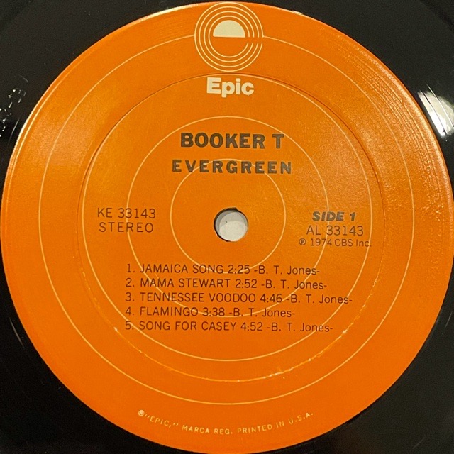 Booker T｜Evergreen (LP)｜レコード通販｜vivrantdiscstore