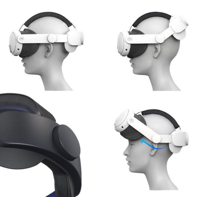 ROOX、Meta Quest 3用ヘッドストラップ「HMDダイヤルストラップ for