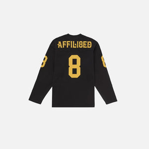 Supreme Affiliated L/S Black Football Top | SS25KN34-BLACK