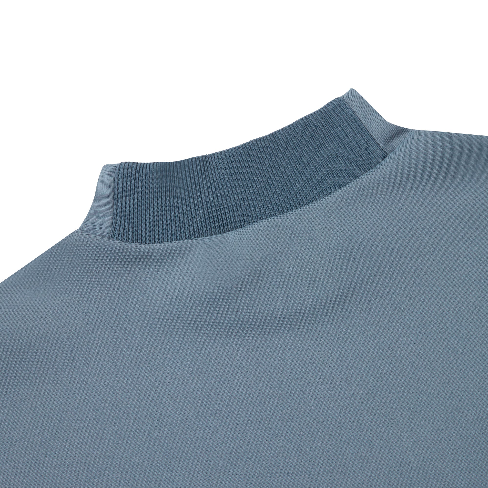 MEN ダブルロゴポンチモックネック ブラック