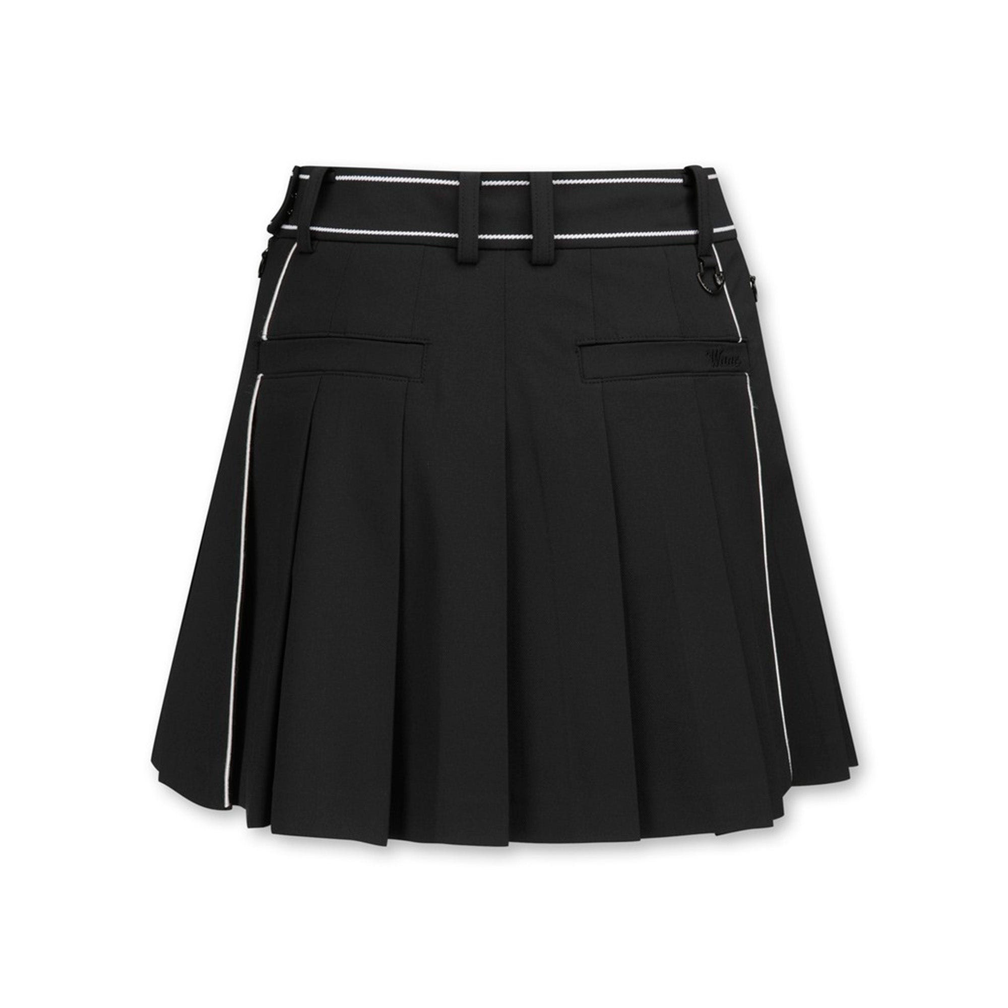 WAAC ブラック プリーツスカート S12E 楽天市場】【30%OFF SALE】WAAC ワック ゴルフスカート ゴルフウェア