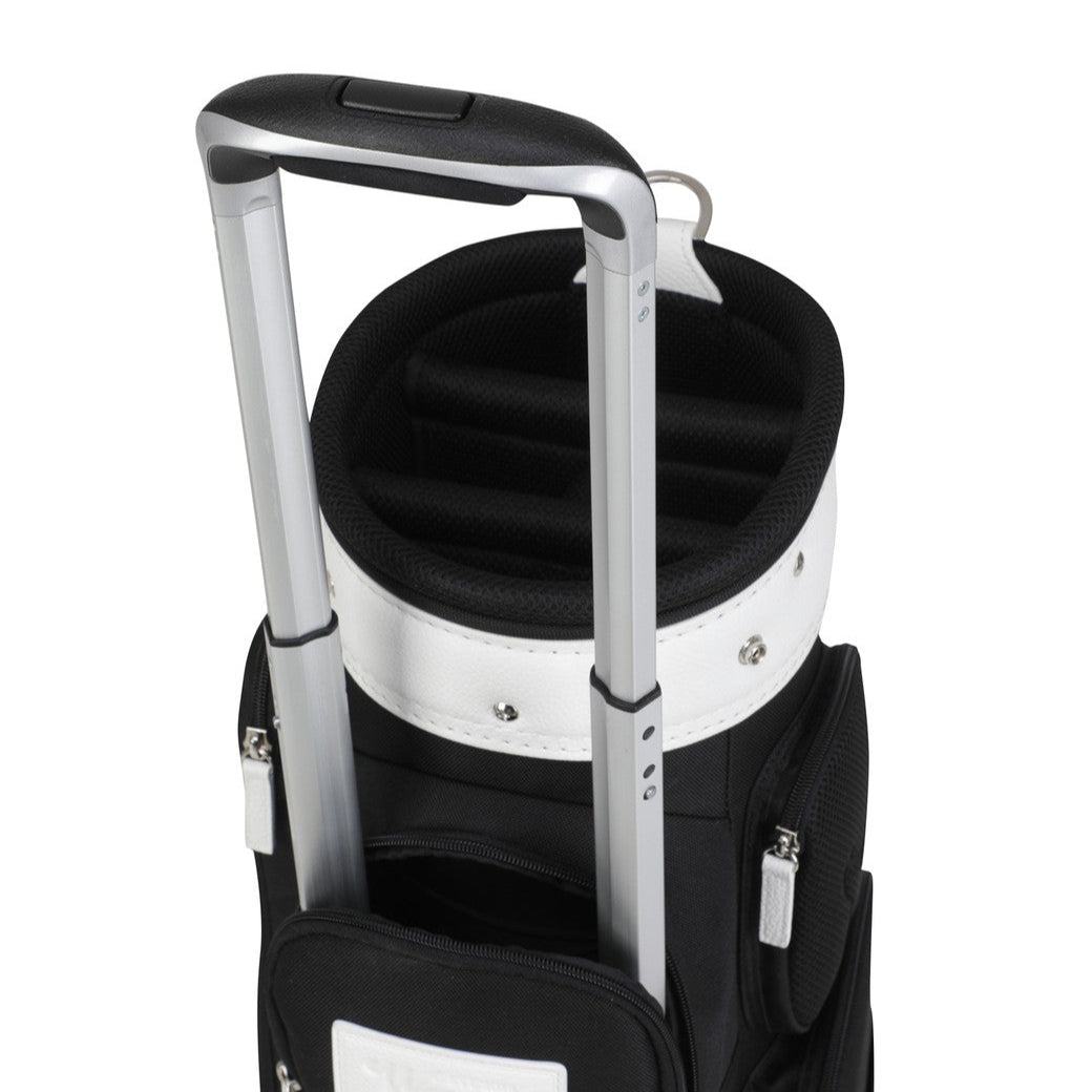 UNISEX キャスター付キャディバッグ ブラック