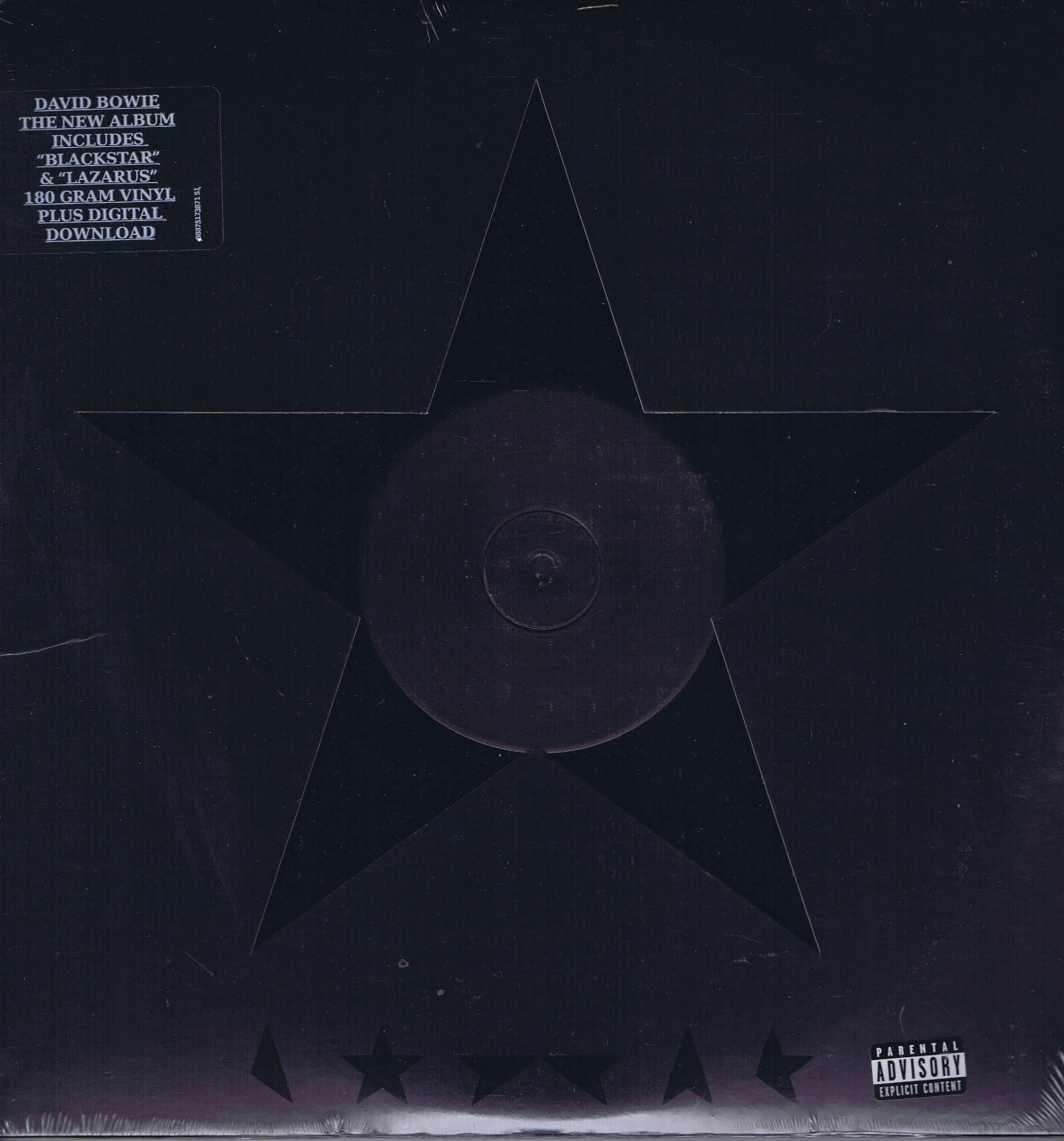 David Bowie - Blackstar - LP Vinyl Record • Wax Vinyl Records