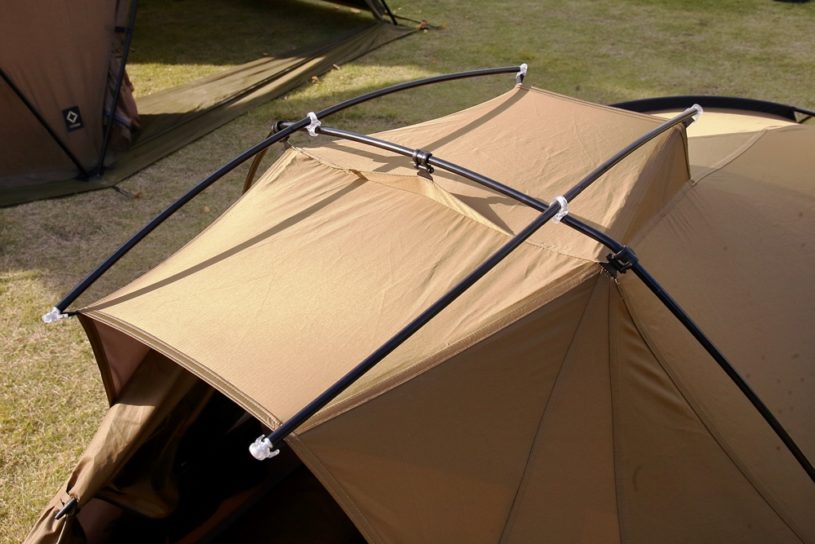 日本初お目見えのヘリノックス・タクティカル2019新型テントを体感