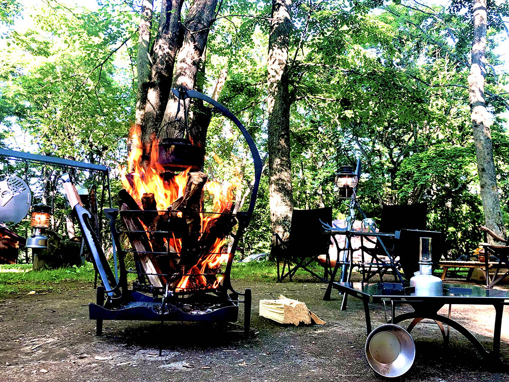 トリパスプロダクツの焚き火台が大型化！ 加工技術の限界に挑戦した