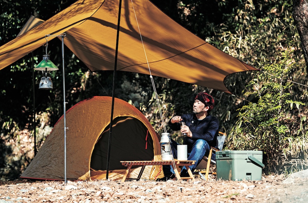 バリスティクス内田さん流の硬派なソロキャンプ。【シマノのクーラー