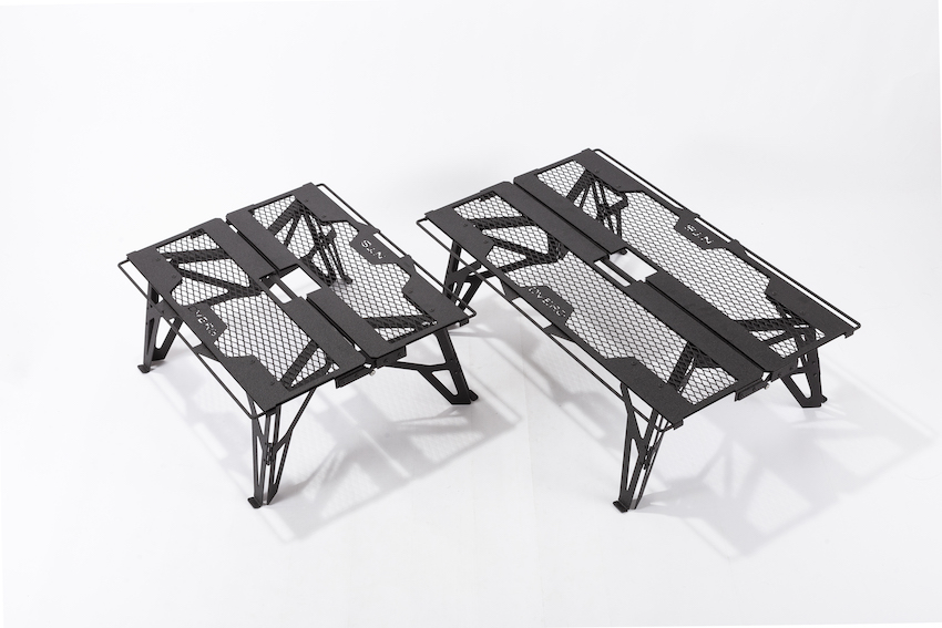 ドベルグとネイチャートーンズが再コラボ。メッシュ天板で魅せる4 型が