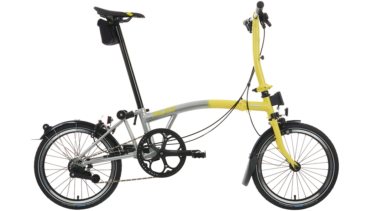 パレススケートボードとブロンプトンによるコラボ。ストリート顔な