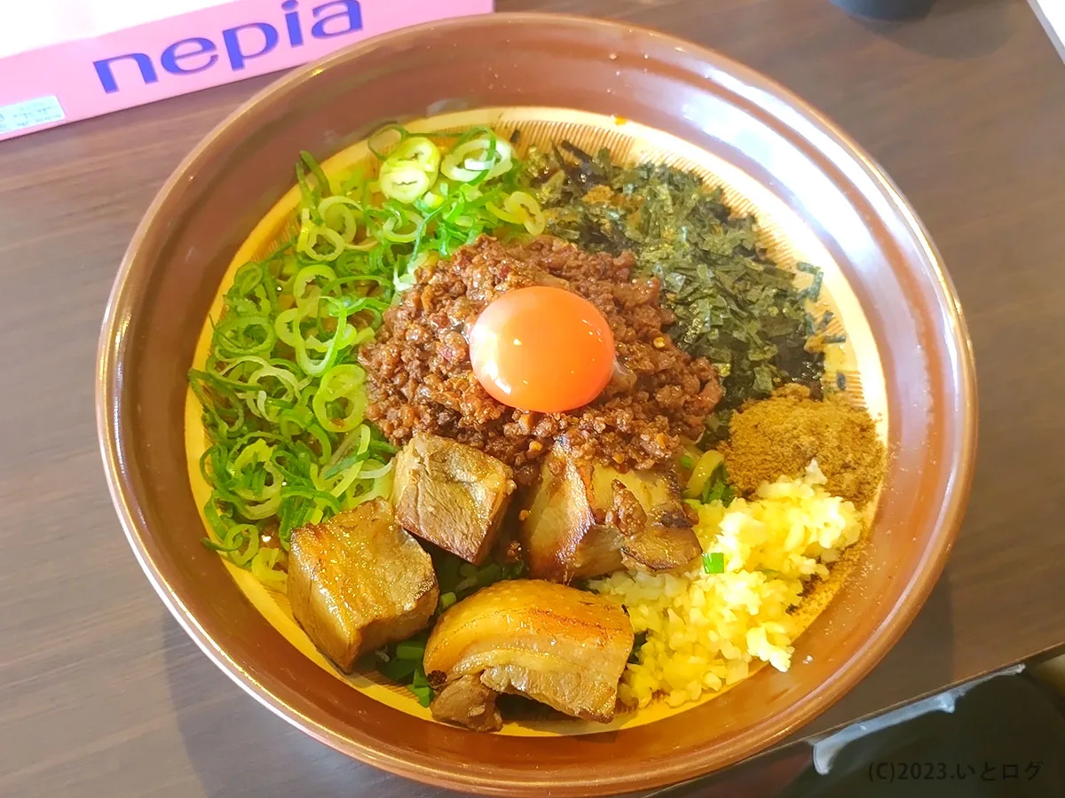 麺屋はなび 高畑本店』名古屋メシ「台湾まぜそば」の起源はここにあり