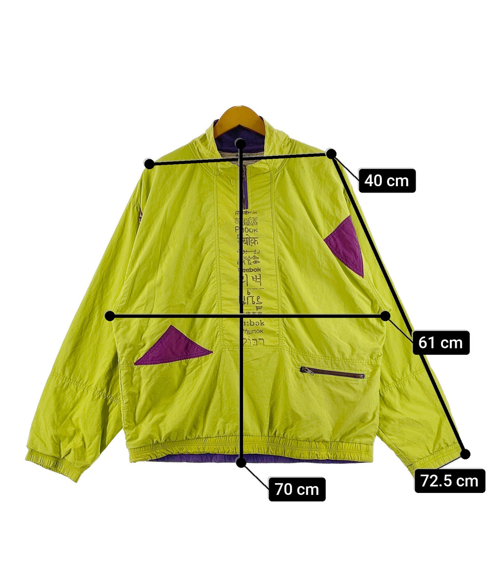 Reebok ブランドナイロンジャケット – WEGO ONLINE STORE