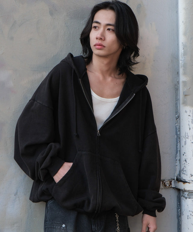 ケミカルウォッシュバルーンZIPパーカー｜WEGO（ウィゴー） – WEGO