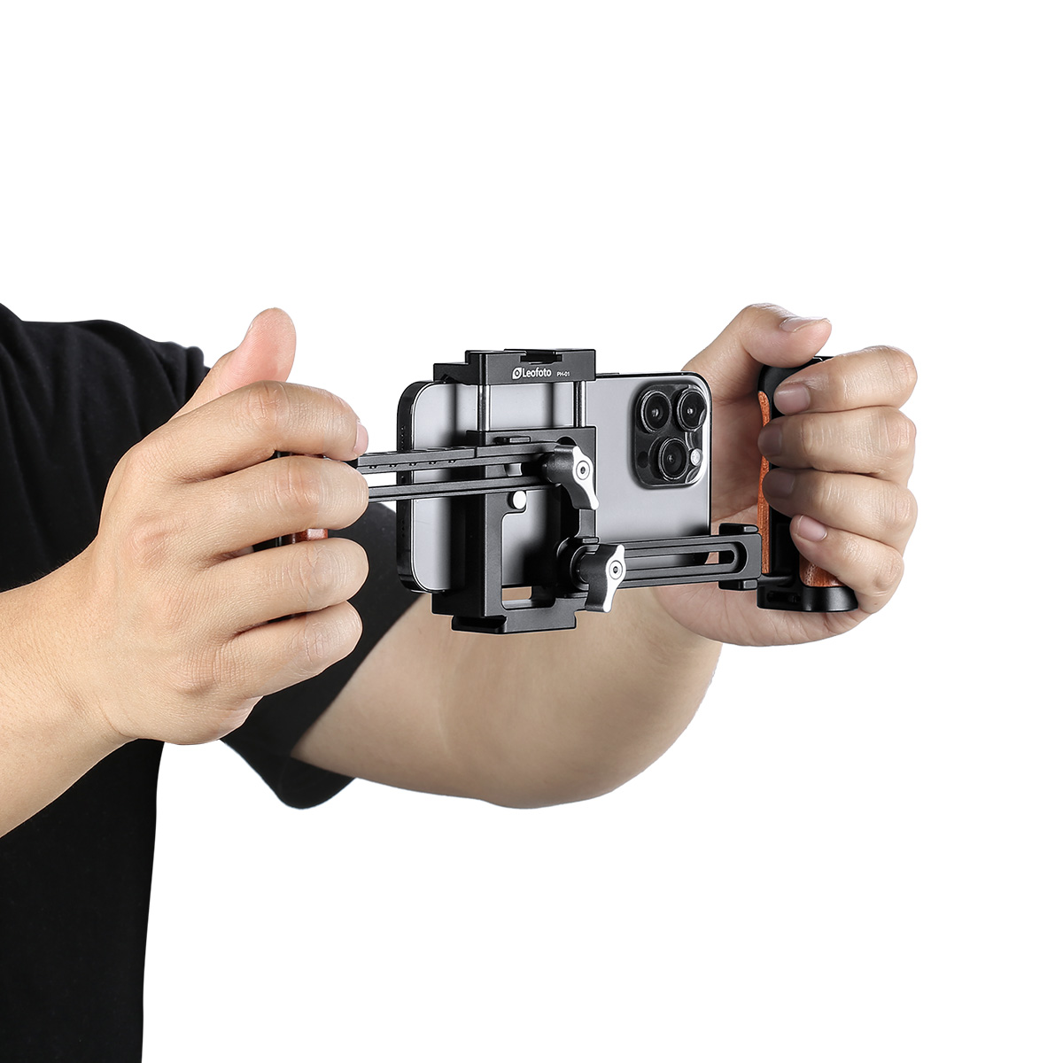 PH-01 スマートフォン用フォールディングハンドルキット Leofoto