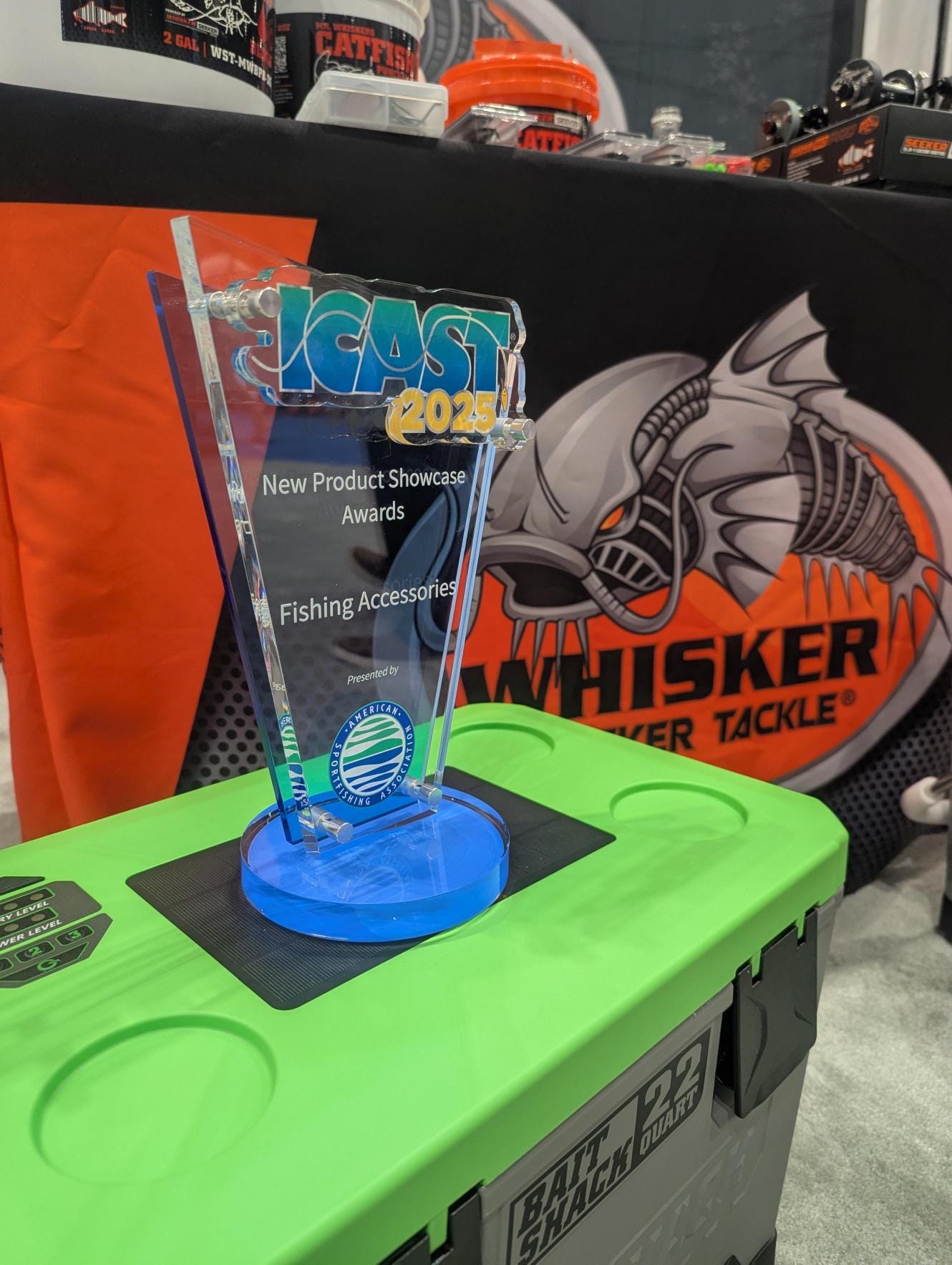 Whisker Seeker Tackle Wins “Best of ICAST 2025” for The Bait Shack