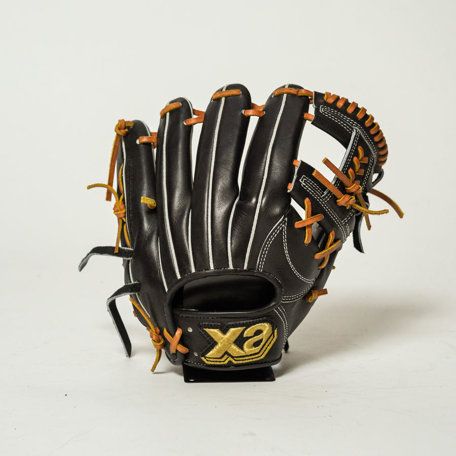 ザナックス】硬式グラブ/内野手用/送料無料/BGH-52615/右投げ/ブラック