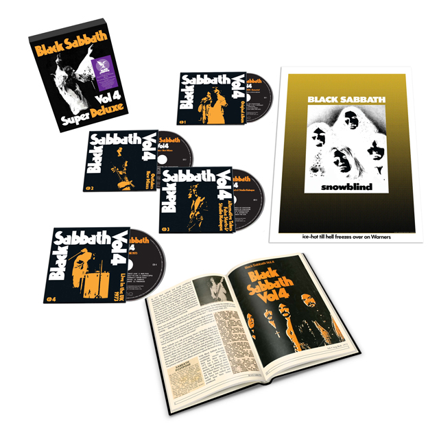 Black Sabbath / ブラック・サバス「Vol. 4 [Super Deluxe 4CD Box Set