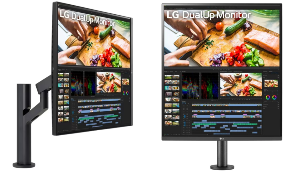 16:18】ほぼ正方形！？ モニター2枚分で八面六臂の縦長モニター【LG
