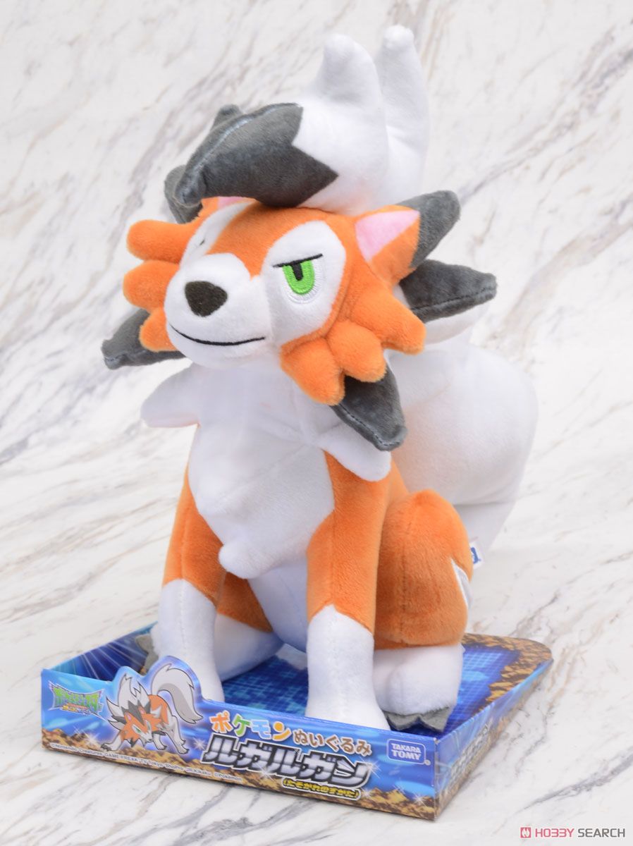 ポケモンぬいぐるみ ルガルガン (たそがれのすがた) (キャラクタートイ