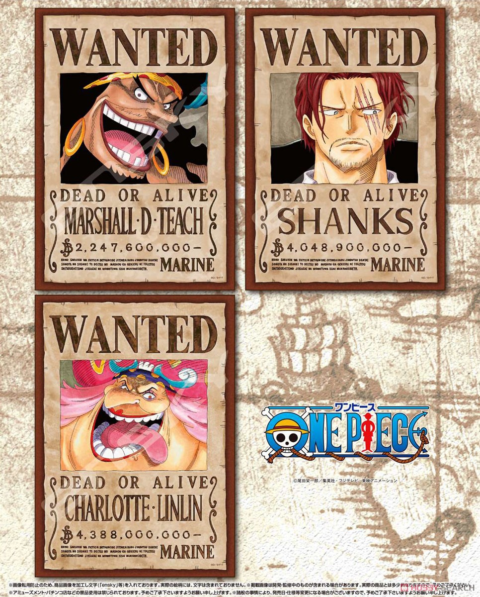 ワンピース No.208-076 手配書 『ゴール・D・ロジャー