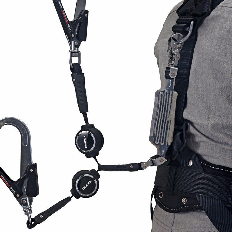 新規格】【墜落制止用器具】 タジマ ハーネス用ランヤード 【巻取式