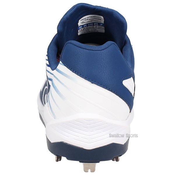 R】【塗りPのみ可】 野球 ミズノ 限定 白スパイク スパイク 厚底 金属