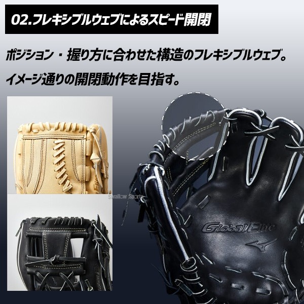 野球 ミズノ 限定 少年 軟式グローブ グラブ 少年軟式用 グローバル