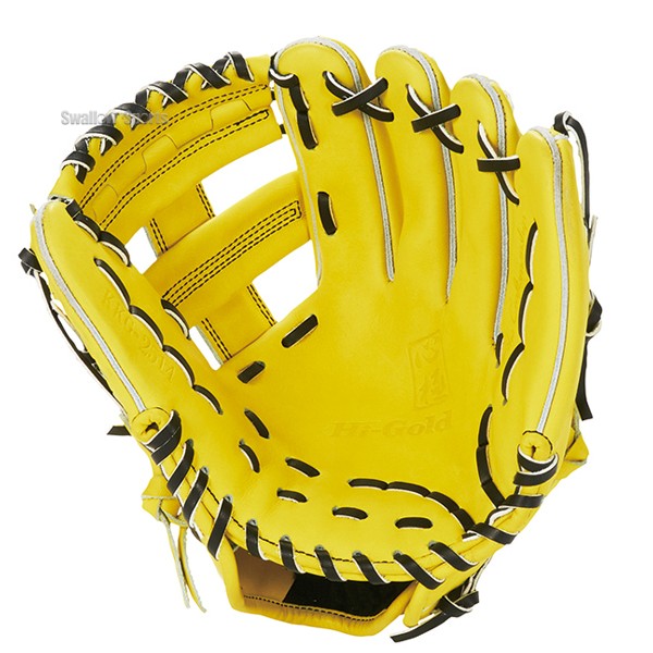 野球 ハイゴールド 硬式 グラブ グローブ 心極 二塁手用 遊撃手用 硬式