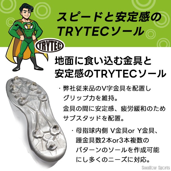 SSK スパイク 野球 金具 白 樹脂底 高校野球対応 大人 一般 紐 ひも