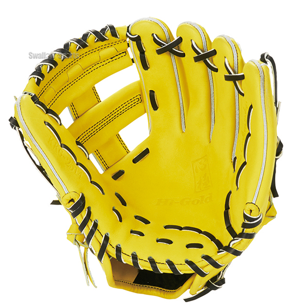 野球 ハイゴールド 硬式 グラブ グローブ 心極 二塁手用 遊撃手用 硬式