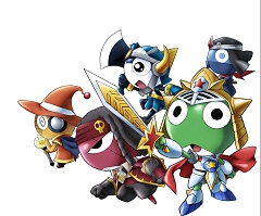 NDS「ケロロRPG 騎士と武者と伝説の海賊」が2010年3月4日に発売。劇場