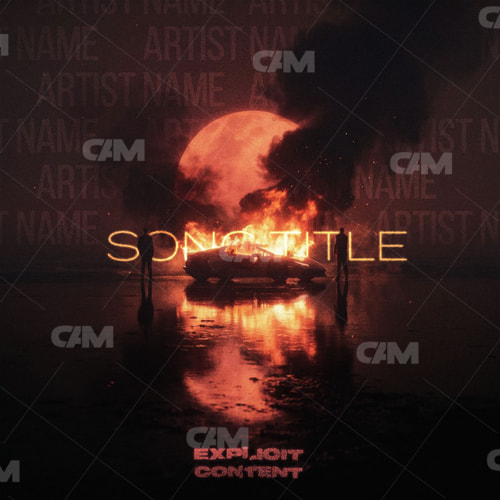 Girl On Fire - Cover Art Market