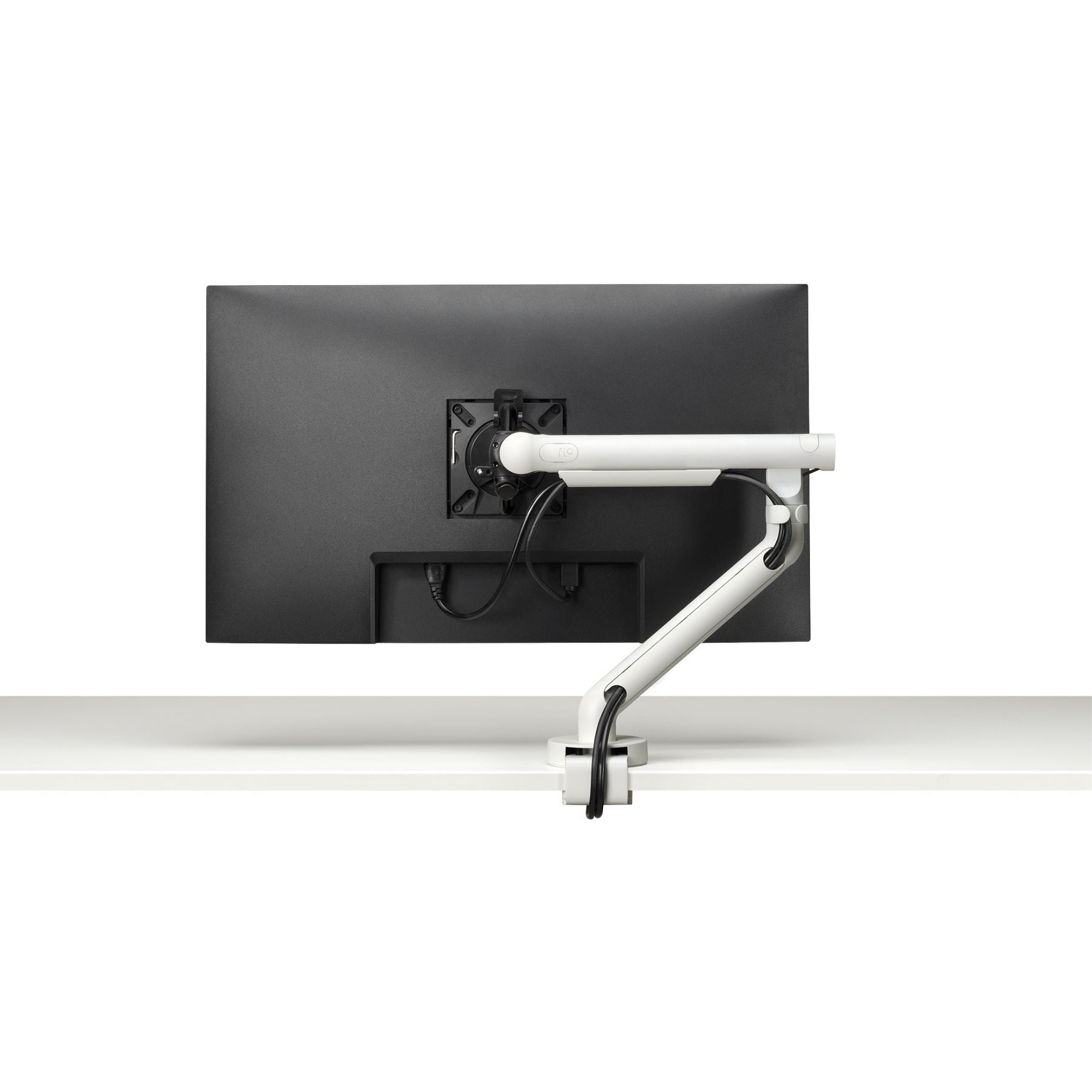 CBS New Flo Monitor Arm | Single | White, Black, or Silver