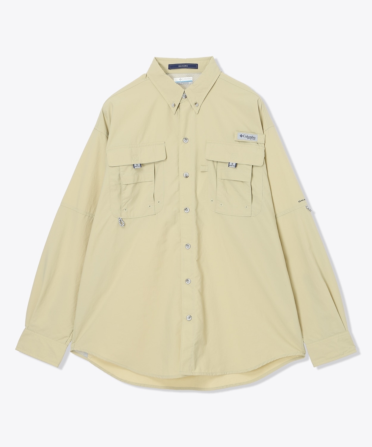 バハマ II ロングスリーブシャツ(XS Serpentine)│コロンビア(Columbia