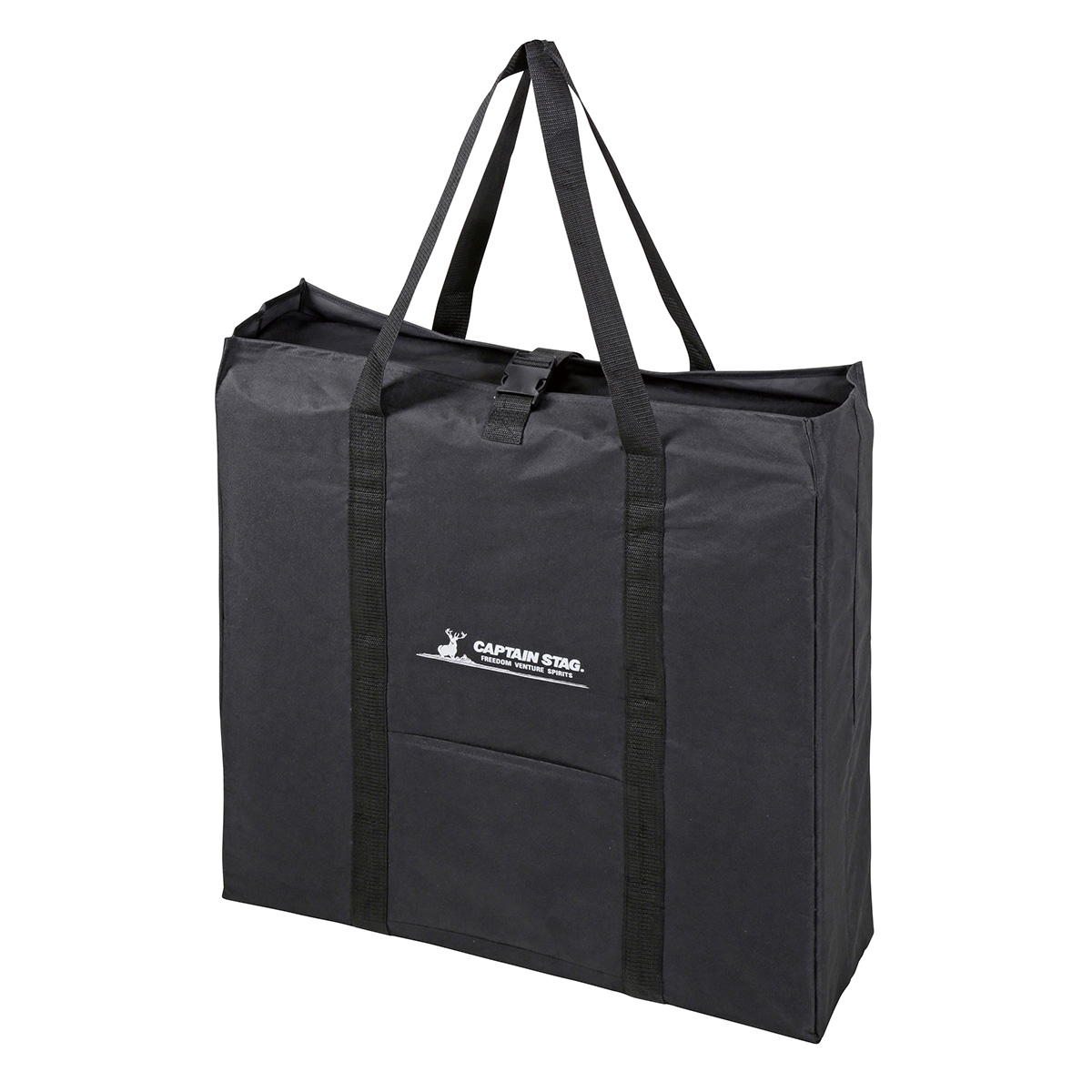 アウトドア 深型収納トートバッグ＜ブラック＞ - アウトドア・キャンプ