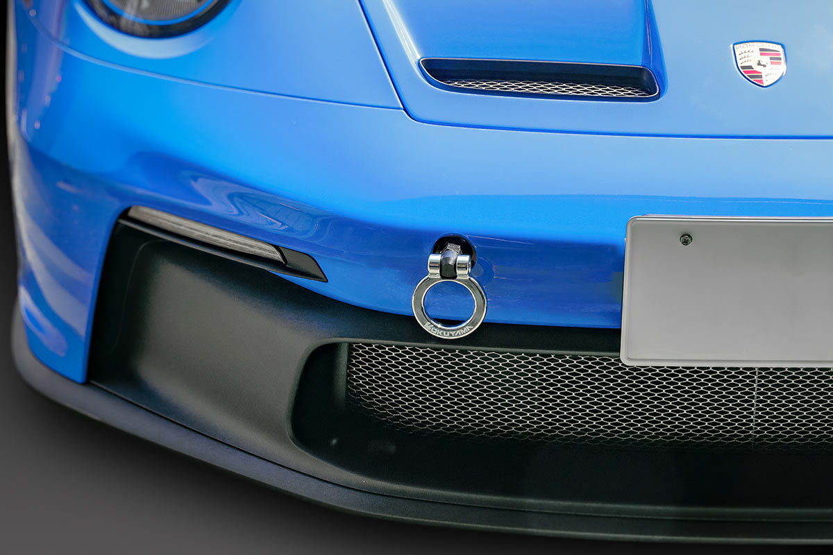 ポルシェ 911（992）GT3/GT3RS フリップアップトーイングフック