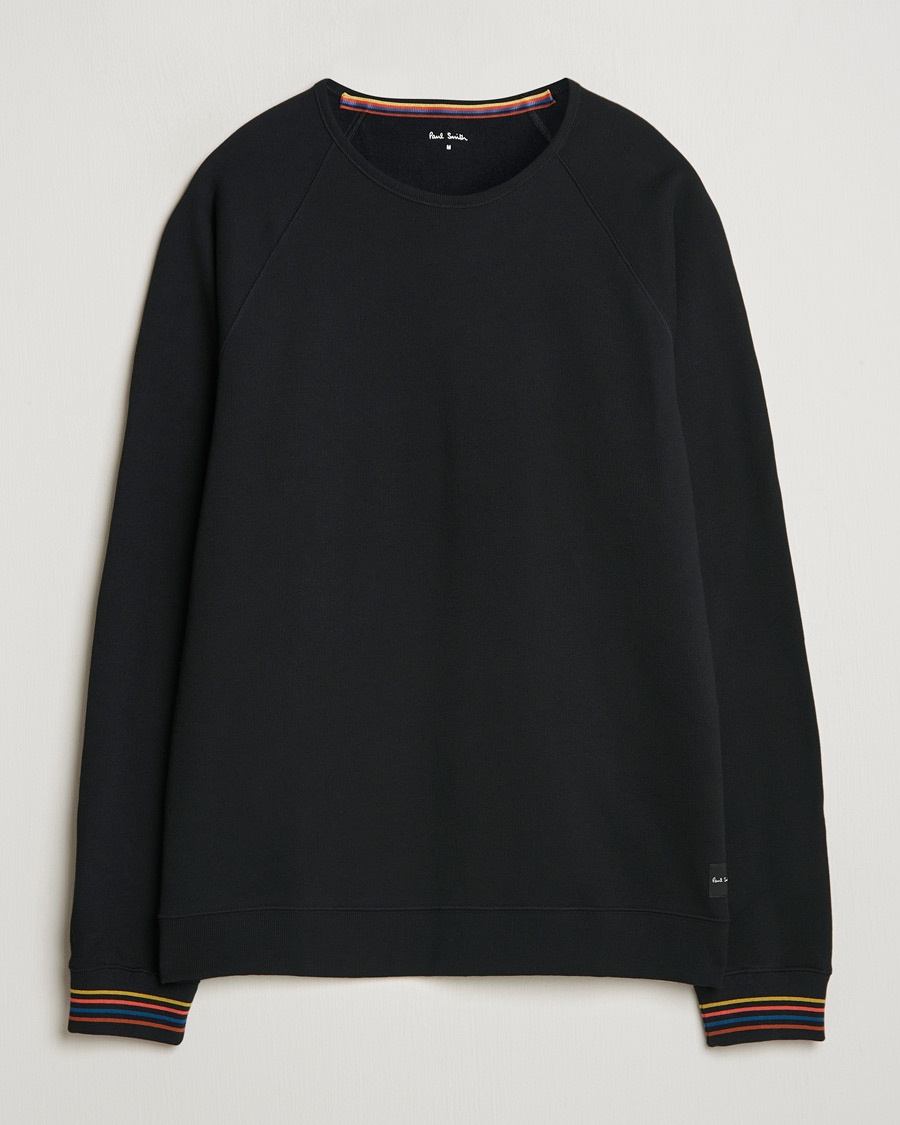 Lacoste Crew Neck Sweatshirt Black at CareOfCarl.com