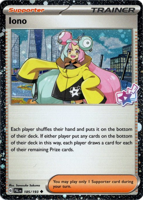 ナンジャモ 海外版 英語版 プロモ Iono - 185/193 -【Card Chicken】