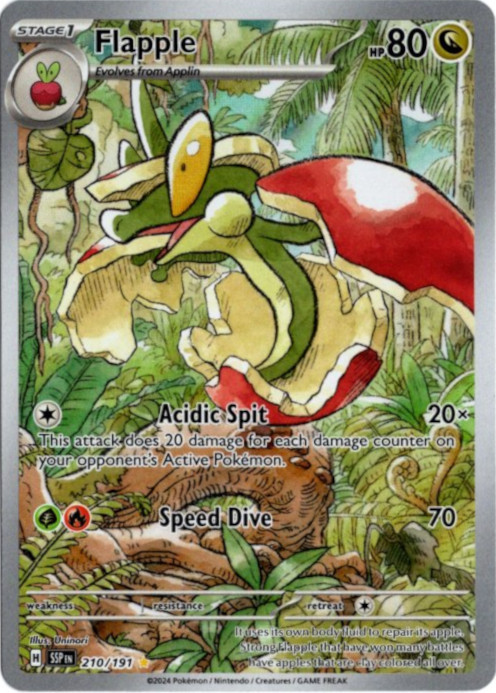 アップリュー AR 海外版 英語版 Flapple - 210/191 -【Card Chicken】