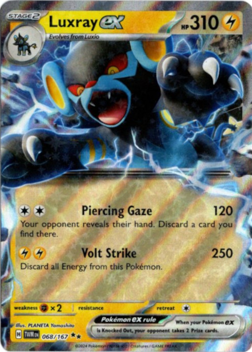レントラーex 海外版 英語版 Luxray ex - 068/167 -【Card Chicken】