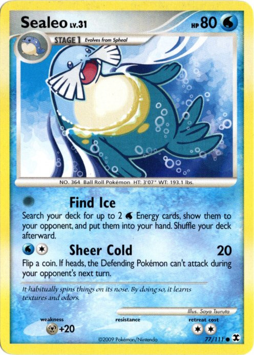 トドグラー 海外版 英語版 Sealeo - 77/111 -【Card Chicken】