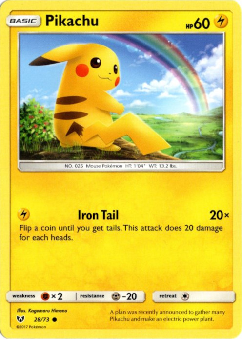 ピカチュウ 海外版 英語版 Pikachu - 28/73 -【Card Chicken】