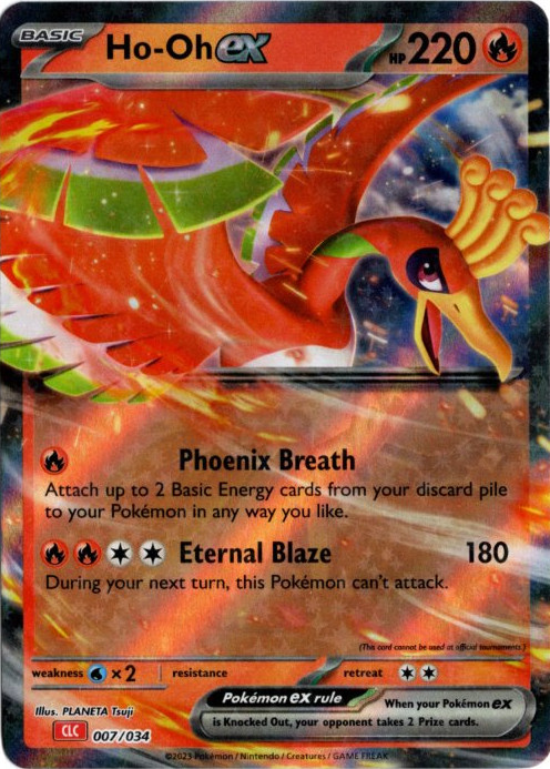 ホウオウex Classic 海外版 英語版 Ho-Oh ex - 007/034 -【Card Chicken】