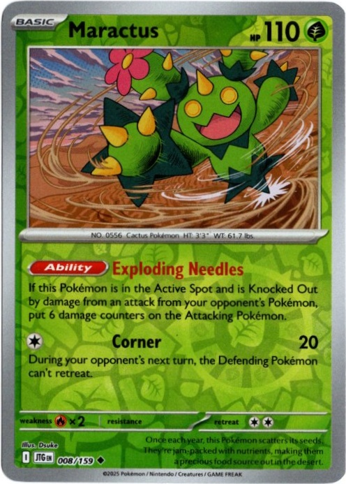 マラカッチ 海外版 英語版 リバホロ Maractus - 008/159 -【Card Chicken】