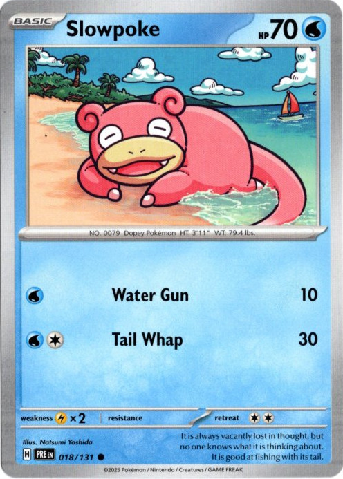 ヤドン 海外版 英語版 Slowpoke - 018/131 -【Card Chicken】