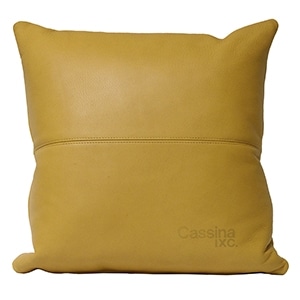 カッシーナ・イクスシー レザークッション FZ革（ロゴあり） ナチュラル