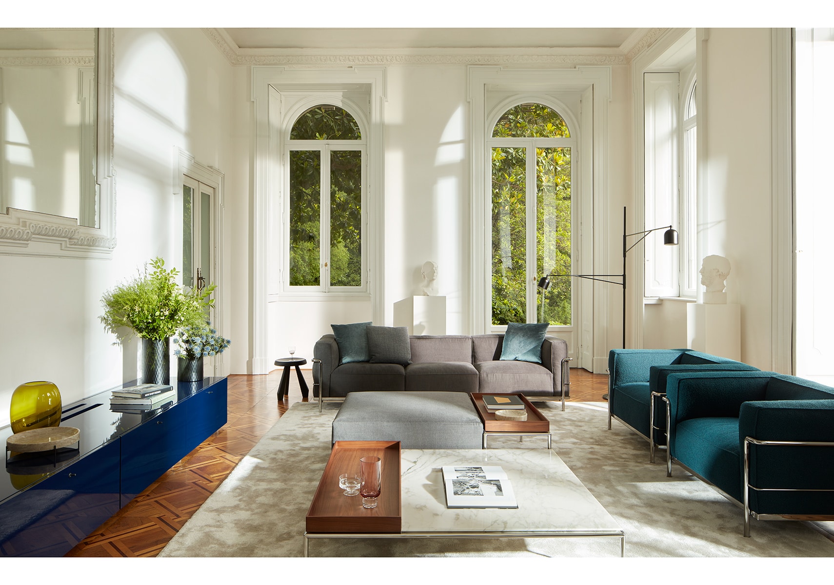 Cassina（カッシーナ）LC3-MERIDIANNE1人掛ソファ|カッシーナ