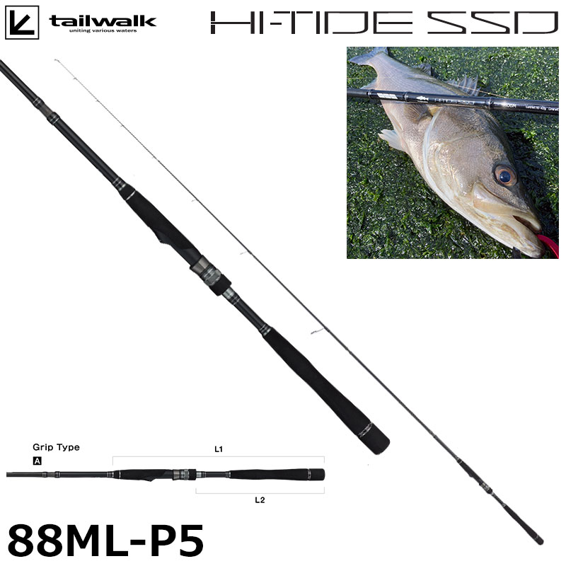 テイルウォーク(tailwalk) ハイタイド(HI-TIDE) SSD 88ML-P5 テイル