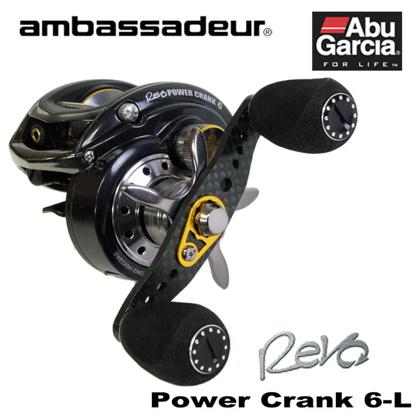 アブガルシア(Abu Garcia) ambassadeur REVO POWER CRANK 6-L ☆セール