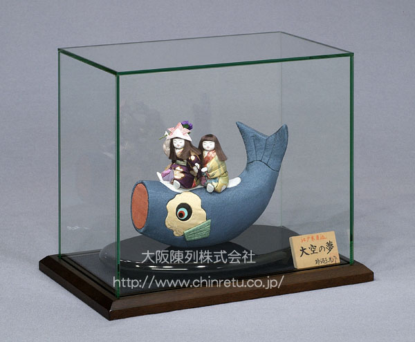 雛人形（ひな人形）と五月人形の展示に最適なコレクションケース