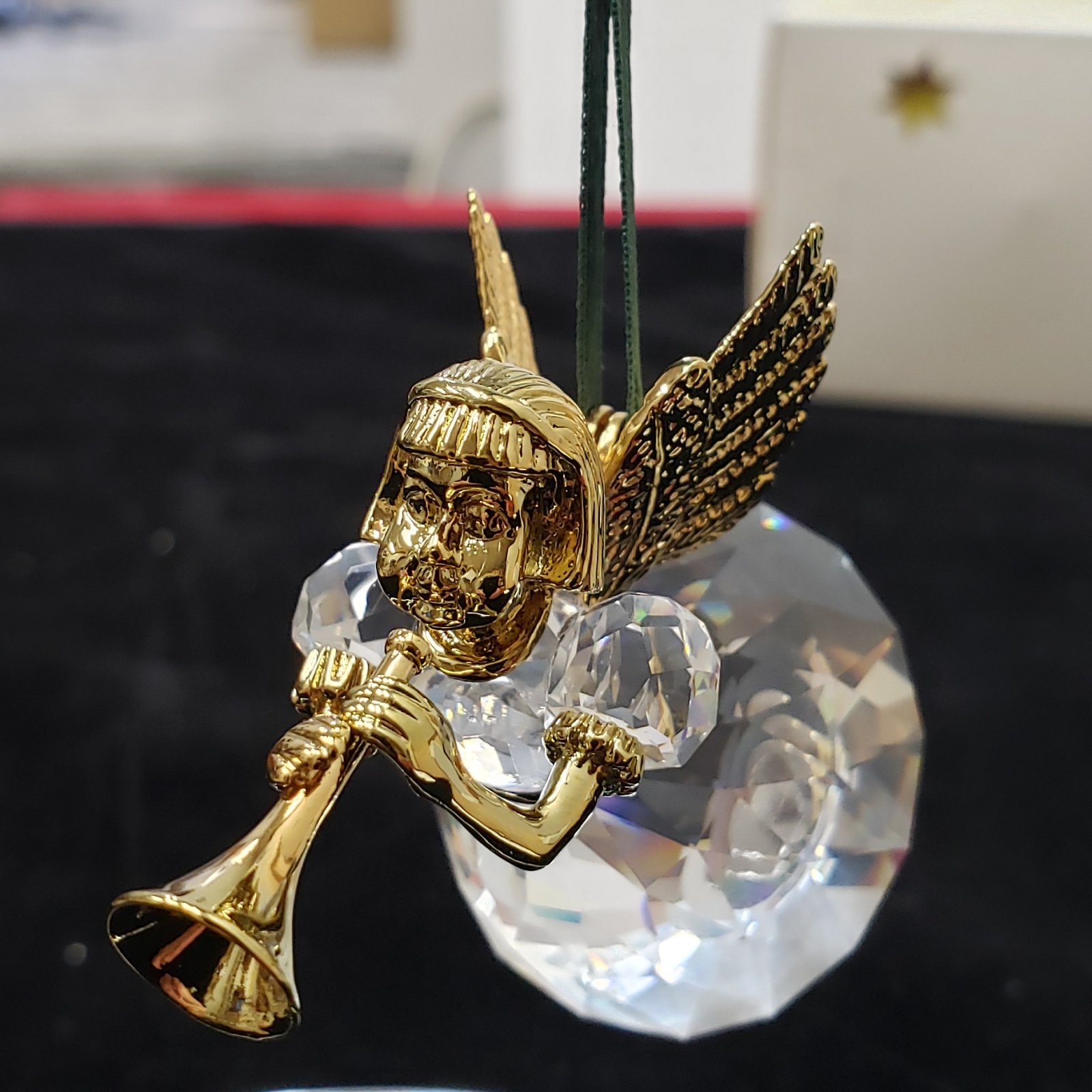 Swarovski Crystal Christmas Memories 1997 Angel Brand New